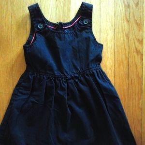 Girls size 8 Gap dress navy blue